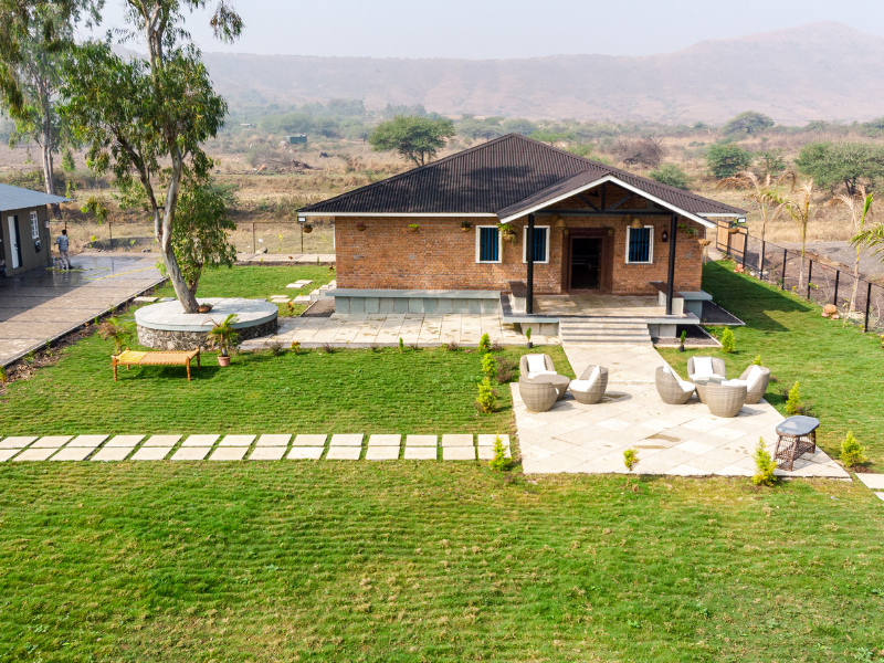 relax in Nashik private pool villas. its your own room, spacious room, stunning views.